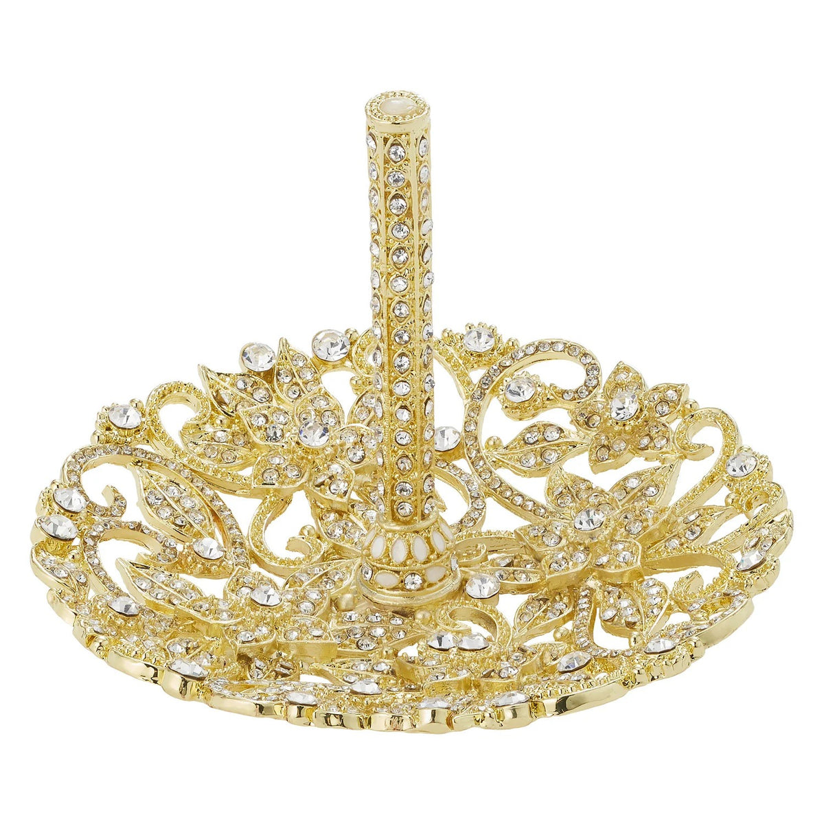 Flora Ring Holder - Gold