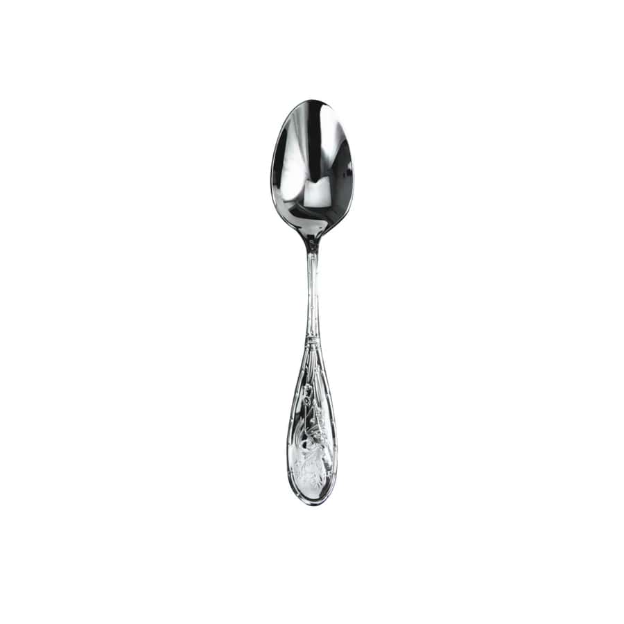 Japanese Bird Mirrored 18/10 Stainless Steel Teaspoon