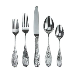 Japanese Bird Mirrored 18/10 Stainless Steel 20 Piece Flatware Set