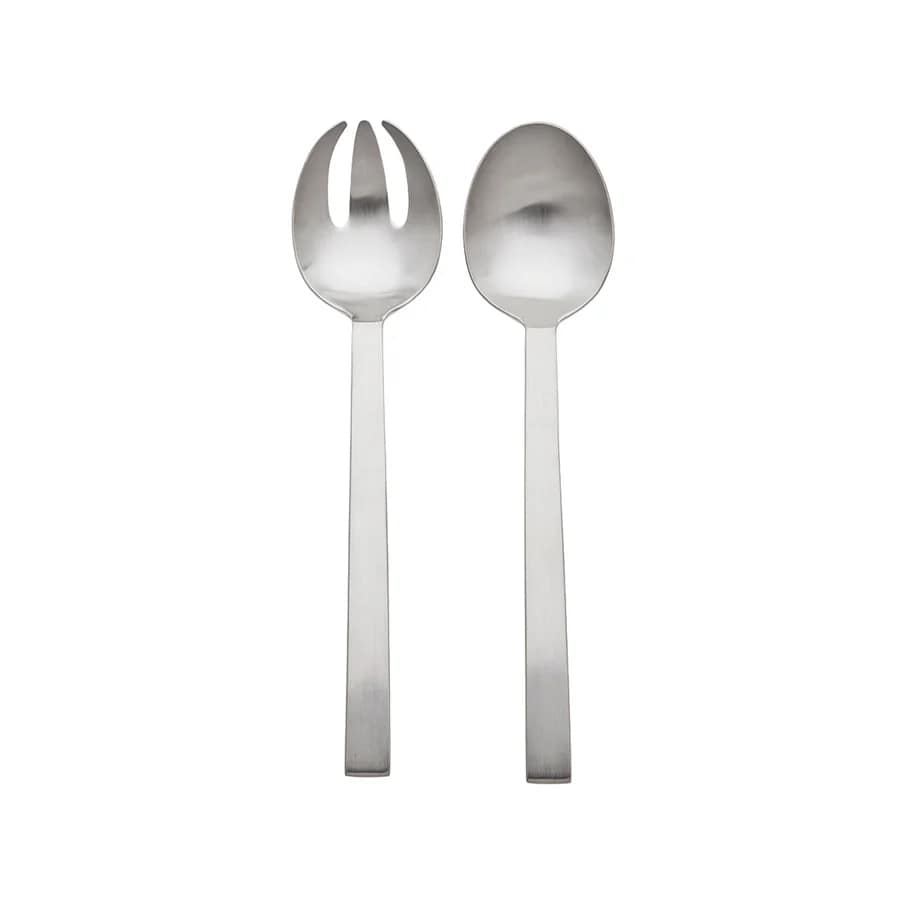 Rapallo Satin 18/10 Stainless Steel 2 Piece Salad Serving Set