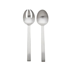 Rapallo Satin 18/10 Stainless Steel 2 Piece Salad Serving Set