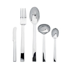Rapallo Mirrored 18/10 Stainless Steel 5 Piece Hostess Set