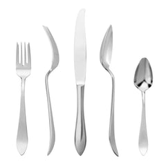 Contorno Mirrored 18/10 Stainless Steel 20 Piece Flatware Set