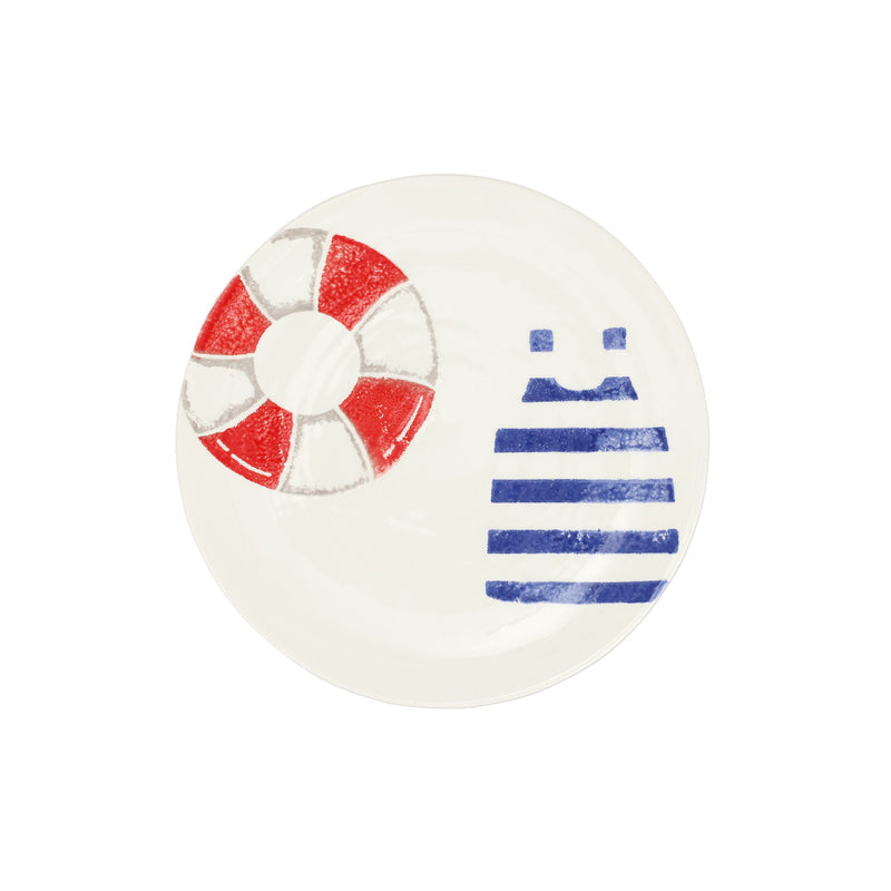 Riviera Life Preserver Salad Plate