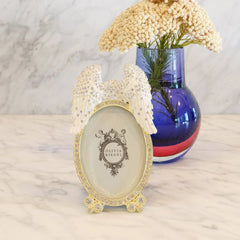 Angel Wings 2.5" x 3.5" Frame - Gold