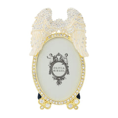 Angel Wings 2.5" x 3.5" Frame - Gold