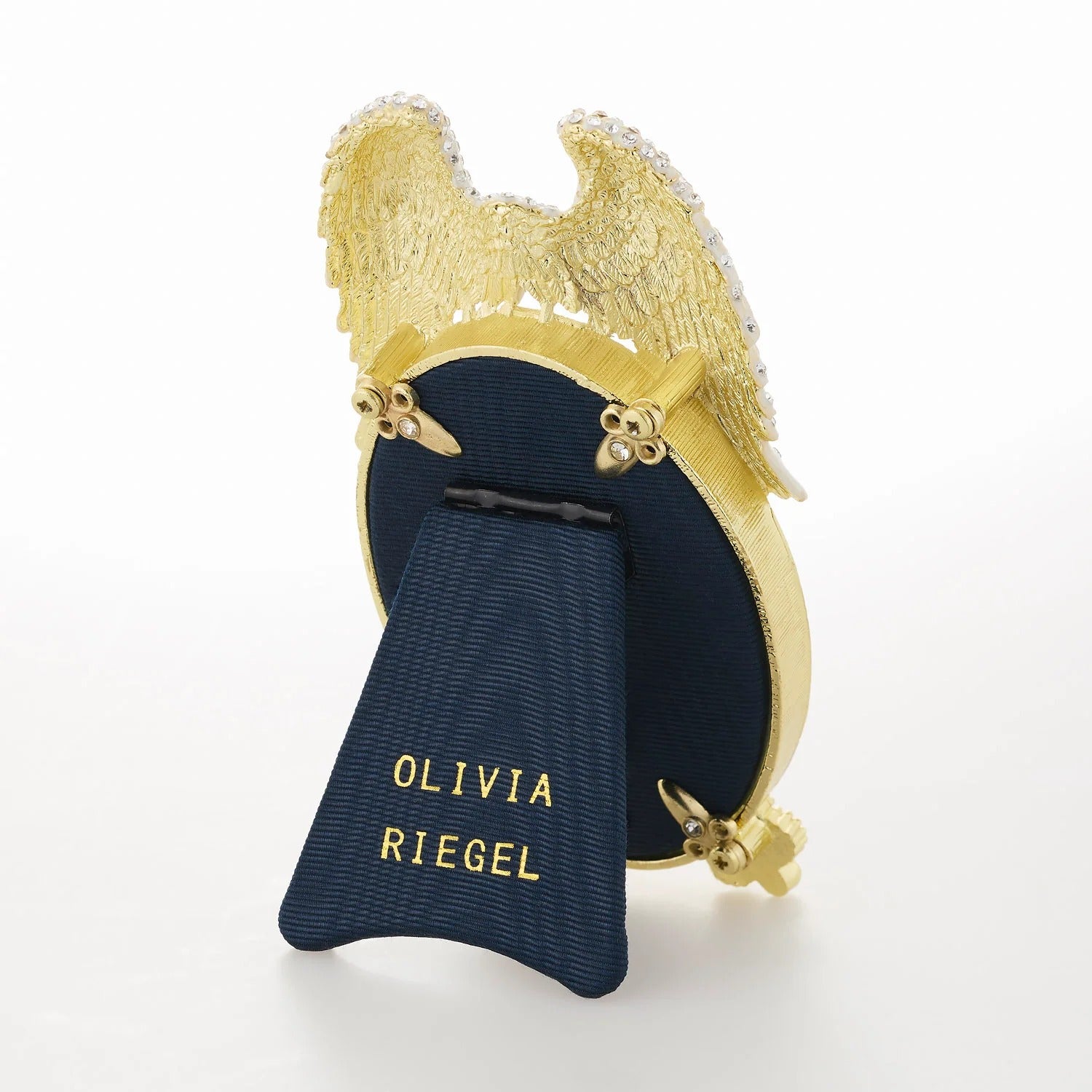 Angel Wings 2.5" x 3.5" Frame - Gold