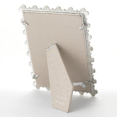Pavé Clover Frame 4x6" - Silver