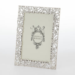 Papillon with Crystals 4" x 6" Frame