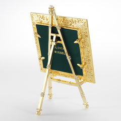 Windsor 4" x 4" Frame on Easel - Gold