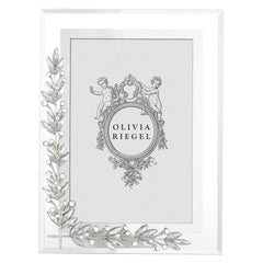 Laurel Frame 4" x 6" - Silver