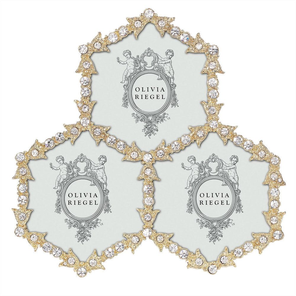 Luxembourg 2.5" Triple Frame - Gold - LAST IN STOCK!