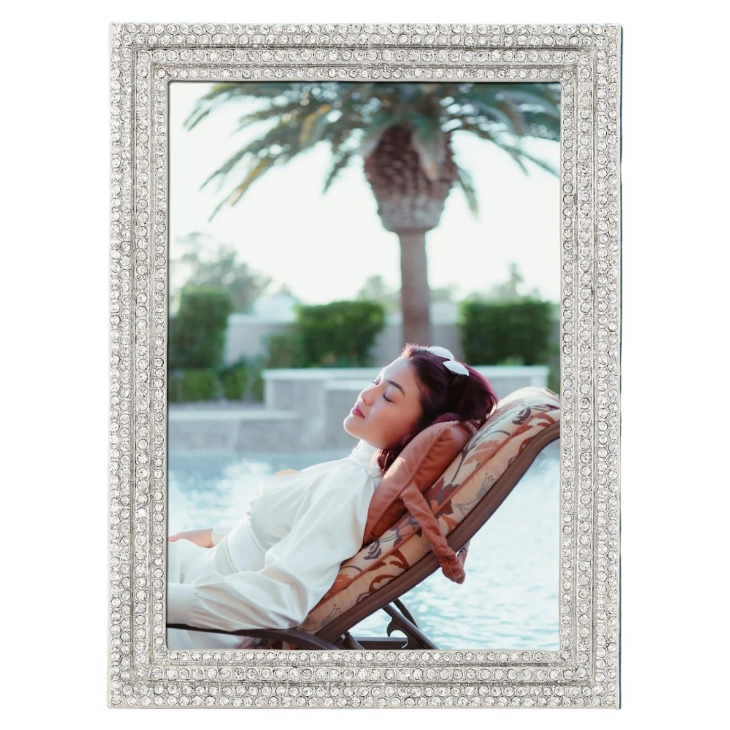 Classic Crystal Pavé Frame 5" x 7"