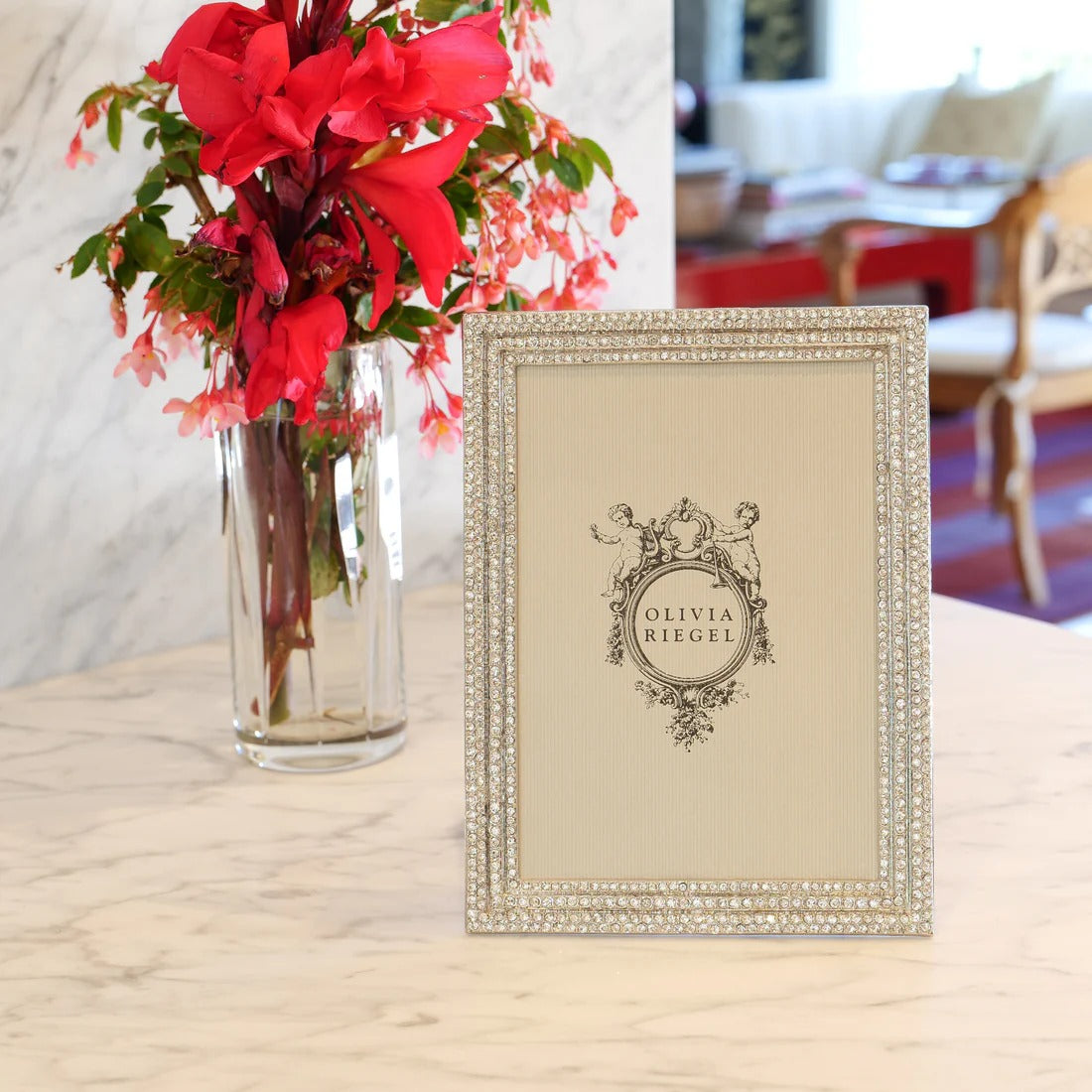 Classic Crystal Pavé Frame 5" x 7"
