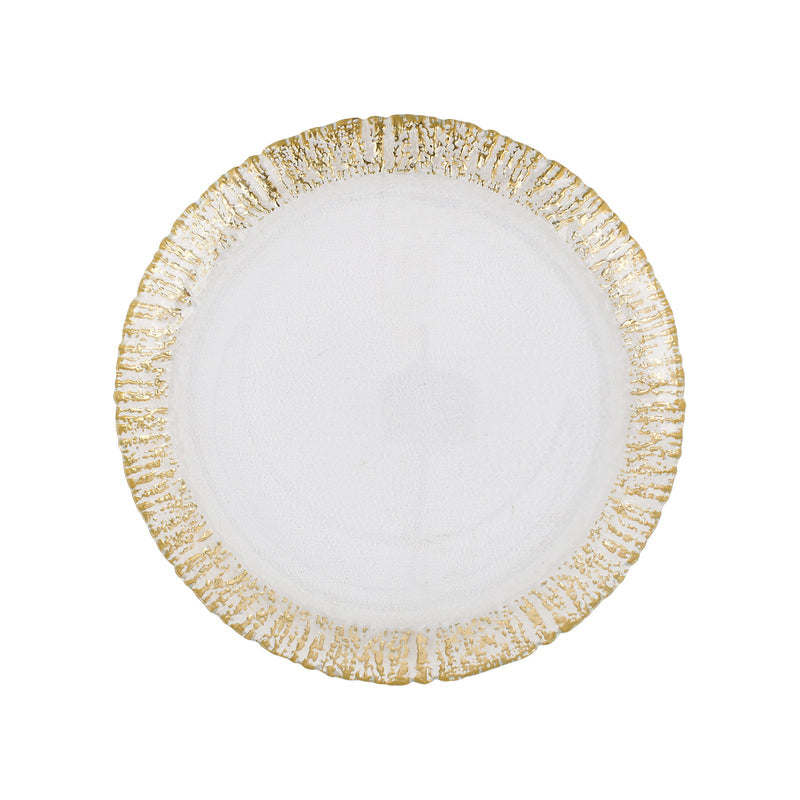 Rufolo Glass Dinner Plate