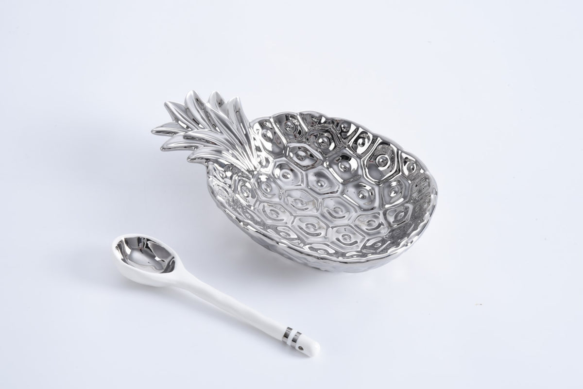 Get Gifty The Silver Pineapple Set