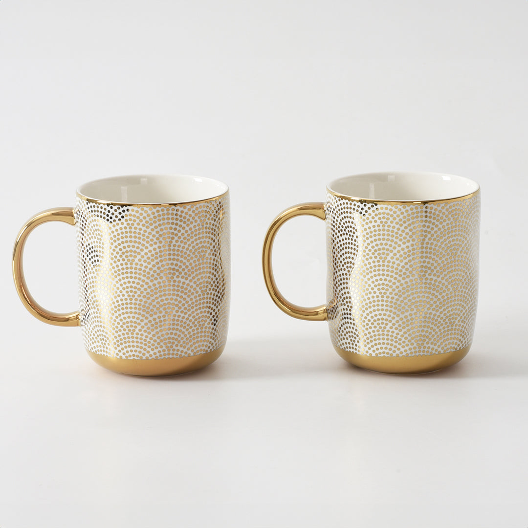 Get Gifty Set of 2 Dotted Mugs