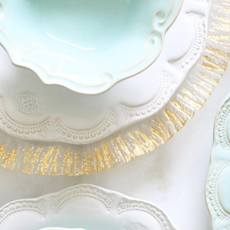 Incanto Stone Lace Salad Plate