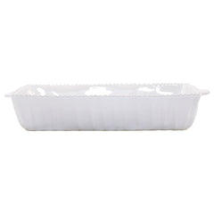 Incanto Stone White Stripe Rectangular Baking Dish