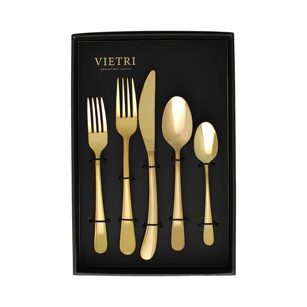 Settimocielo Oro Five-Piece Place Setting - Set of 4