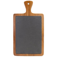 14x7 Acacia Wood/Slate Cutting Board