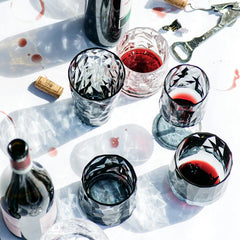 Superglass Smoke Gray Stemless Wine Glass