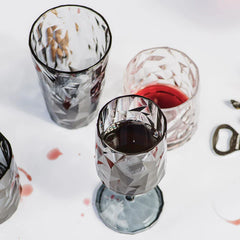 Superglass Smoke Gray Wine Glass