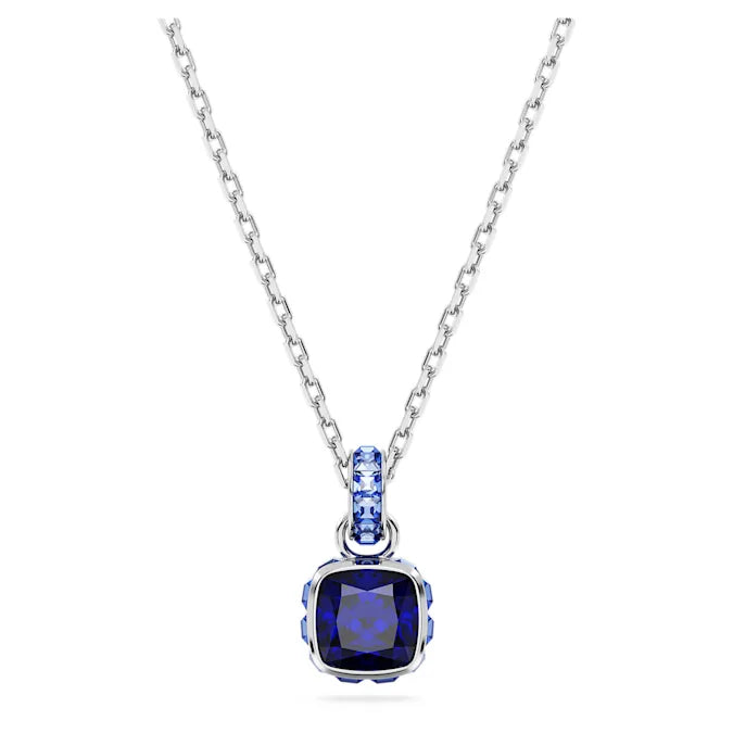 Birthstone Pendant September Blue Sapphire Stone