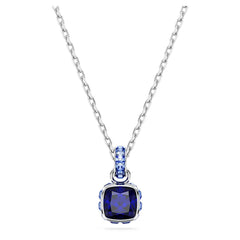 Birthstone Pendant September Blue Sapphire Stone