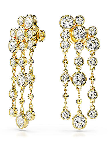Imber Chandelier Pierced Earrings Gold (LAST IN STOCK)