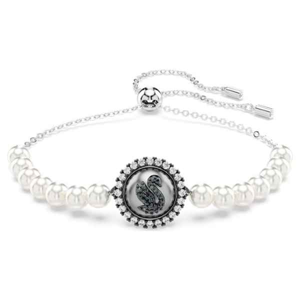 Swan Bracelet Pearl White/Gray