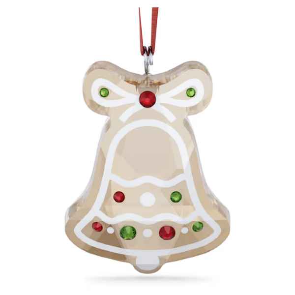 Holiday Cheers Gingerbread Bell Ornament