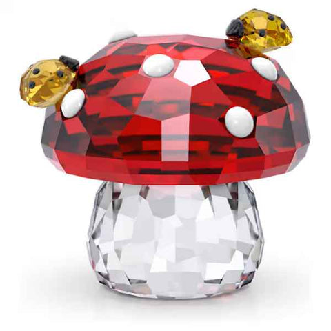 Idyllia Mushroom And Ladybug Figurine