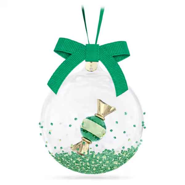 Holiday Cheers Dulcis Ball Ornament Green