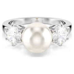 Matrix Ring White/Pearl Size 55 Medium