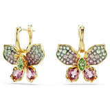 Idyllia Butterfly Pierced Earrings Multicolor