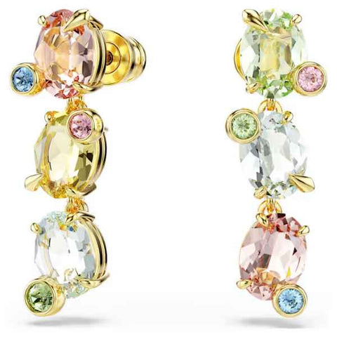 Gema Pierced Drop Earrings Multicolor