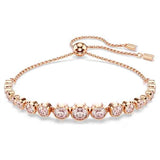 Imber Tennis Bracelet Pink/Rose Gold