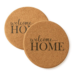 Set of 2 Cork Hot Pads