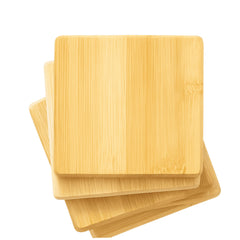 Set of 4 Bamboo Coasters