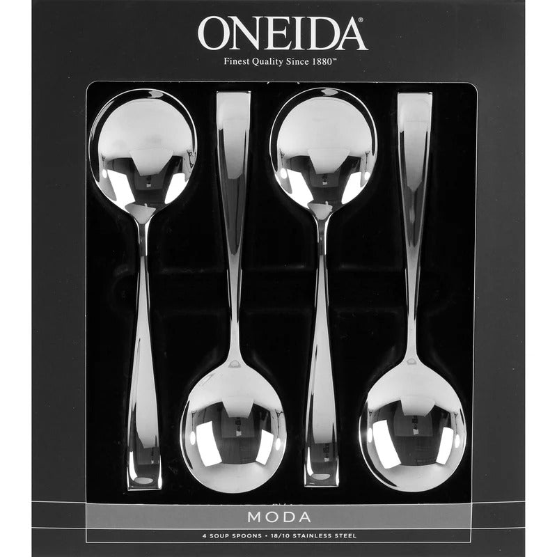 Moda Soup spoons, Set of 4