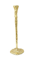 Gold Natural Taper Candle Holder