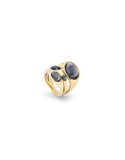 Sunshine Ring Gold/Black Size 18 Large