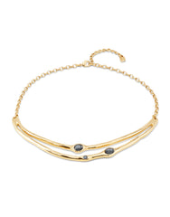 Sunshine Necklace Gold/Black