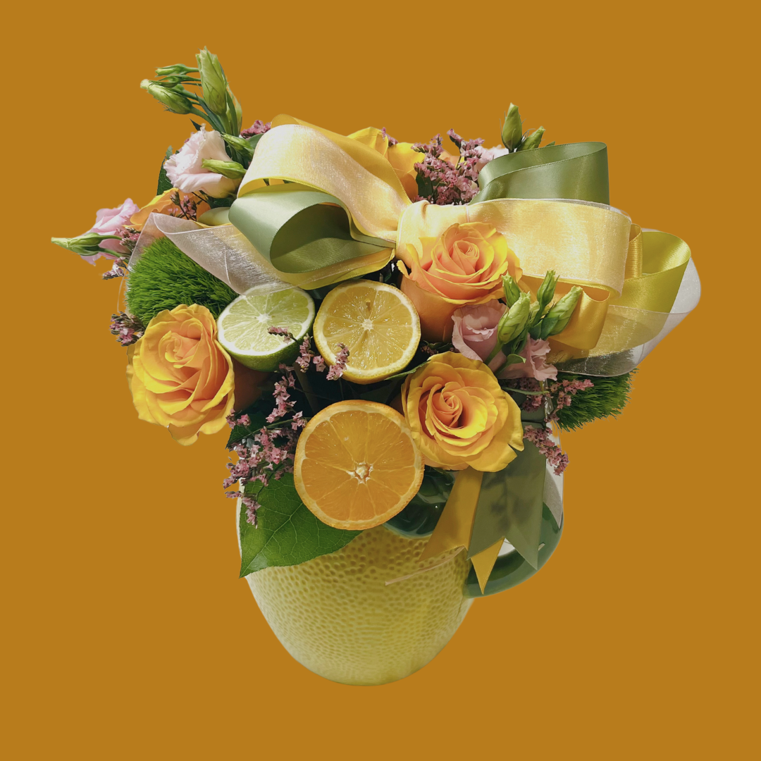 Lemon Bloom Arrangement