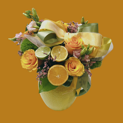 Lemon Bloom Arrangement