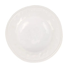 Aria White Shallow Serving Bowl