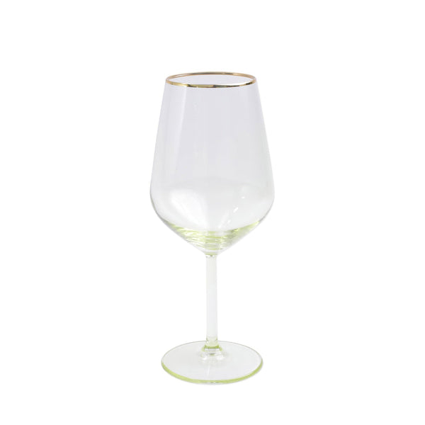 Rainbow Wine Glass, Yellow