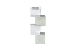 Block Candle Holder, 9.5"H