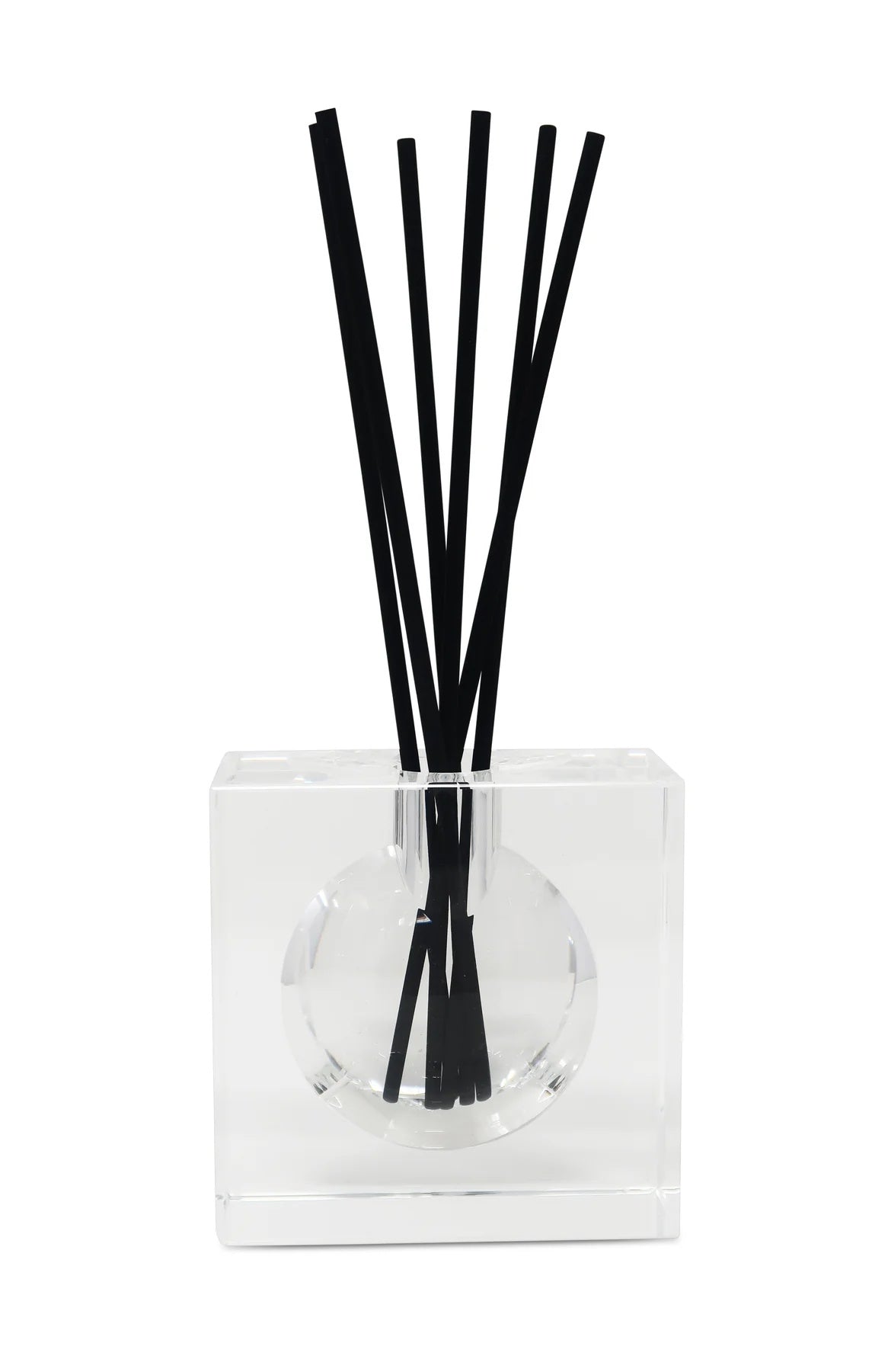 Crystal Diffuser with Black Reeds